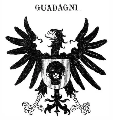 A Guadagni- (Gvadányi-) címer